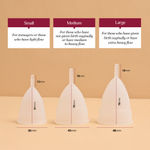 Buy Carmesi Menstrual Cup for Women | Large Size - With Free Pouch | Rash-Free, Itch-Free, Odour-Free | 8-10 hours of Leaks-Free Comfort | 100% Biocompatible Medical-Grade Silicone Cups - Purplle