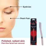 Buy Bronson Professional Pink Face & Eyebrow Razor - 1pcs - Purplle