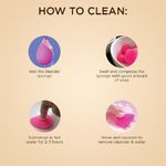 Buy Bronson Professional Beauty Blender Makeup Sponge- Peach - Purplle