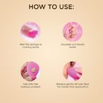 Buy Bronson Professional Beauty Blender Makeup Sponge- Peach - Purplle