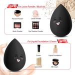 Buy Beautiliss Black Beauty Blender Makeup Sponge - 1pc - Purplle