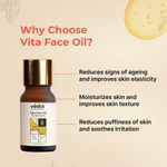 Buy Vedix Customized Ayurvedic Face Oil | Vita Face Oil for Ageing Skin | With Moringa + Shallaki + Sahachar | For Skin Tightening | For Pore Tightening |(10 ml) - Purplle