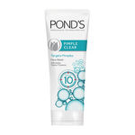 Buy Ponds Pimple Clear FaceWash Removes 99.9% Pimple Germs Controls Oil - Purplle