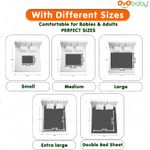 Buy OYO Baby Waterproof Bed Protector Baby Dry Sheet, Large, Rani Pink (140 cm x 100 cm) - Large - Purplle