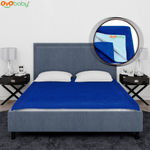 Buy OYO Baby Waterproof Rubber Sheet Double Bed Size (260cm X 200cm, Royal Blue) - Purplle