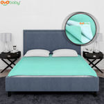 Buy OYO Baby Waterproof Rubber Sheet Double Bed Size (260cm X 200cm, Sea Green) 1 Pc - Purplle