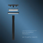 Buy Bombay Shaving CompanyA Black PrecisionA Safety Razor +A 5 Stainless StilA Feather BladesA Combo for Men | Anti Slip Grip | Eliminates Nicks & Cuts, Black 400 gm - Purplle