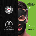 Buy Bombay Shaving Company Charcoal Face Sheet Mask (Pack of 3) | For Easy At-Home Skin Restoration 150 gm - Purplle