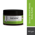 Buy Sirona stretch marks Body Butter for Reduces Stretch Marks, Smoothes itchiness & prevents moisture loss with Vitamin A, Avocado Oil, Shea Butter & Coconut Oil - 100 gm - Purplle