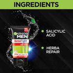 Buy Garnier Men Acno Fight Anti-Pimple Facewash for Acne Prone Skin, 150g - Purplle