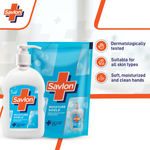 Buy Savlon Moisture Shield Germ Protection Liquid Handwash 200ml pump + 175ml refill pouch combo - Purplle