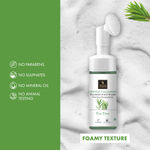 Buy Good Vibes Tea Tree Foaming Gentle Cleansing Face Wash With Deep Cleansing Brush | Anti-Acne, Oil Control For Acne-Prone Skin & Oily Skin | No Parabens, No Sulphates, No Mineral Oil, No Animal Testing (150 ml) - Purplle
