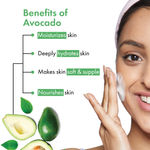 Buy Good Vibes Avocado Gentle Cleansing Foaming Face Wash With Deep Cleansing Brush | No Parabens, No Sulphates, No Mineral Oil (150 ml) - Purplle