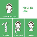Buy Good Vibes Avocado Gentle Cleansing Foaming Face Wash With Deep Cleansing Brush | No Parabens, No Sulphates, No Mineral Oil (150 ml) - Purplle