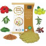 Buy Online Quality Store Henna Mix Powder With Shikakai, Methi,Amla,Bringraj,hibiscus,Neem and Heena for Hair Wash|Mehndi Mix powder|Herbal hair care powder,50 gm - Purplle