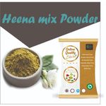 Buy Online Quality Store Henna Mix Powder With Shikakai, Methi,Amla,Bringraj,hibiscus,Neem and Heena for Hair Wash|Mehndi Mix powder|Herbal hair care powder,50 gm - Purplle