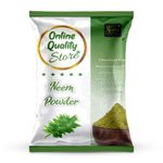 Buy Online Quality Store Multani Mitti + Chandan Powder + Orange Peel Powder + Neem Powder + Rose Powder, 400g - Purplle