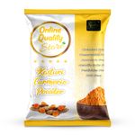 Buy Online Quality Store Kasturi Turmeric Powder for Face + Pure Organic Sandalwood Powder For Skin Whitening(Pack of 2, 100g each, Total 200g Pack) - Purplle