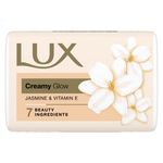 Buy Lux Creamy Glow Jasmine & Vitamin E For Glowing Skin Beauty Soap 100 g - Purplle