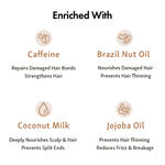 Buy mCaffeine Pre-Shower Latte Coffee Scalp & Hair Cream Oil for Damage Repair | Rich Creamy Nourishment for Strong & Healthy Hair | Prevents Split Ends & Frizz | For Men & Women | 150 ml - Purplle