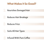Buy mCaffeine Pre-Shower Latte Coffee Scalp & Hair Cream Oil for Damage Repair | Rich Creamy Nourishment for Strong & Healthy Hair | Prevents Split Ends & Frizz | For Men & Women | 150 ml - Purplle