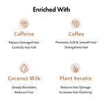 Buy mCaffeine Latte Coffee Shampoo for Damage Repair with Coconut Milk & Keratin | Moisturizes and Nourishes Dry Hair | Sulphate & Paraben Free for Smooth & Shiny Hair | For Men & Women | 250 ml - Purplle