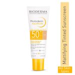 Buy Bioderma Photoderm Max Aquafluide SPF 50+ Claire - Light Shade, 40 ml - Purplle