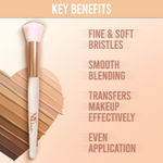 Buy NY Bae Pro Foundation Brush | Smooth Blending | Even Application | Fine & Soft Bristles - 1 Pc - Purplle