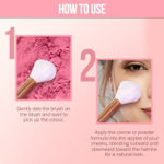 Buy NY Bae Pro Blush Brush | Smooth Blending | Even Application | Fine & Soft Bristles - Purplle