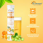 Buy DR. MOREPEN Immunity Fizz Effervescent Tablets With Vitamin C, Zinc & Amla Powder, Orange Flavour - 20 Tablets - Purplle