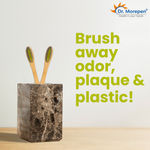 Buy DR. MOREPEN Organic Bamboo Toothbrush For Adults - Neon 1 Pc - Purplle