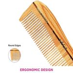 Buy VEGA Natural Wooden Styling Comb (HMWC-01), color may vary - Purplle