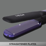 Buy Vega 2 in 1 Hair Styler (India's No.1* Hair Styler Appliance Brand) Straightener and Crimper (VHSC-01), Black - Purplle