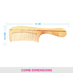 Buy VEGA Wooden Comb (HMWC-06) - Purplle