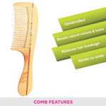 Buy VEGA Wooden Comb (HMWC-06) - Purplle