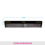 Buy VEGA Handcrafted Black Comb (HMBC-109) - Purplle