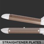 Buy Vega 2 in 1 Wet and Dry Hair Styler (India's No.1* Hair Styler Appliance Brand) Straightener and Curler (VHSC-02), White - Purplle