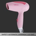 Buy VEGA Go Lite 1400 Hair Dryer (Pink) - Purplle