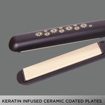 Buy VEGA Keratin Glow Flat Hair Straightener (VHSH-20), Black - Purplle