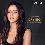 Buy VEGA Super Pro 2400 Watts Professional Hair Dryer With Diffuser, 2 Detachable Nozzle & Travel Pouch (VHDP-04)-Black - Purplle