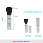 Buy VEGA Blush Rectractable Brush (EV-19(RT)) - Purplle