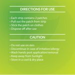 Buy Sirona Bodyguard Premium Natural Anti Mosquito Patches - 20 + 4 Patches - Purplle