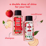 Buy Love Beauty & Planet Apple Cider Vinegar & Jasmine Sulfate Free Shine Shampoo, 200ml - Purplle