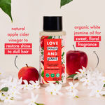 Buy Love Beauty & Planet Apple Cider Vinegar & Jasmine Sulfate Free Shine Shampoo, 200ml - Purplle