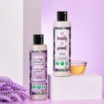 Buy Love Beauty & Planet Natural Argan Oil and Lavender Anti-Frizz, Smoothening Shampoo & Conditioner Combo, 200ml - Purplle