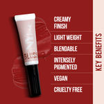 Buy NY Bae Creme Blush - Radiant Red 06 (10g) | Dewy Red Blush | Lip & Cheek Tint | Liquid Blush | Intense Pigment | Korean Glow - Purplle