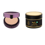 Buy Dazller Eterna Sheer Glow Compact Powder 12g + Classic Care Hydrating Cream (50g + 5g) | Satin finish | SPF 15 PA++ | Marble SC - Purplle