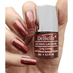 Buy DeBelle Gel Nail Lacquer Metallic Bronze Onyx - Cinnamon Bronze (8 ml) - Purplle