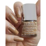 Buy DeBelle Gel Nail Lacquer Glossy Caramel Auburn - Caramel Brown (8 ml) - Purplle