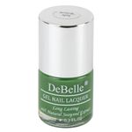 Buy DeBelle Gel Nail Lacquer Glossy Jade Willow - Dark Jade Green (8 ml) - Purplle